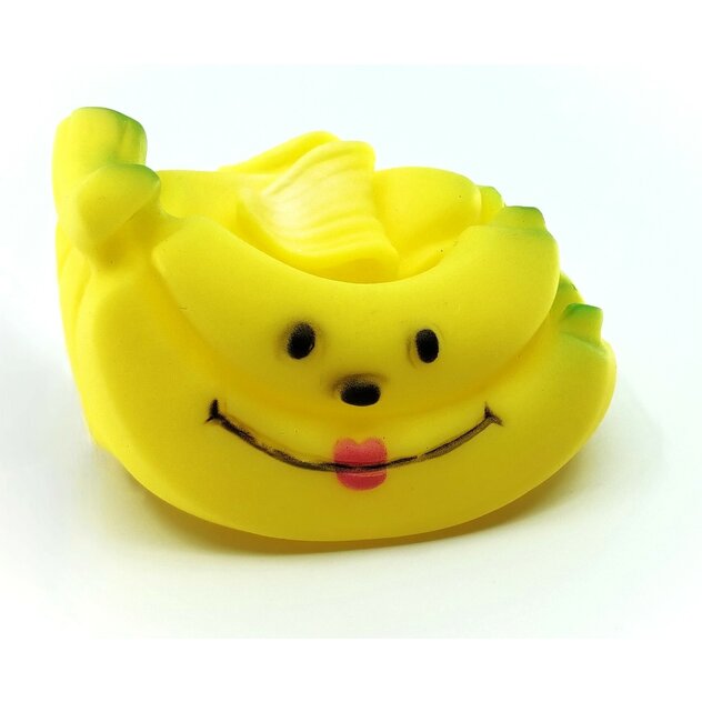 vinylový banán hračka-